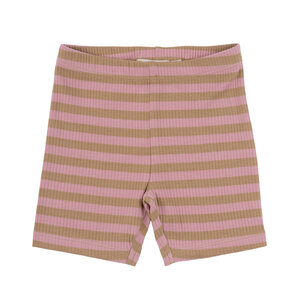 The New The New Siblings | Fro rib shorts | Pink Nectar Stripe