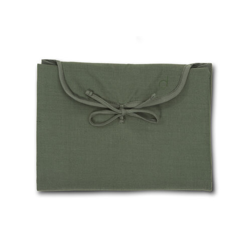 Dusq Dusq | Changing mat | Cotton blend | Marram green