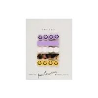 Imruby | Smiley set 5 lilac + yellow hairclips