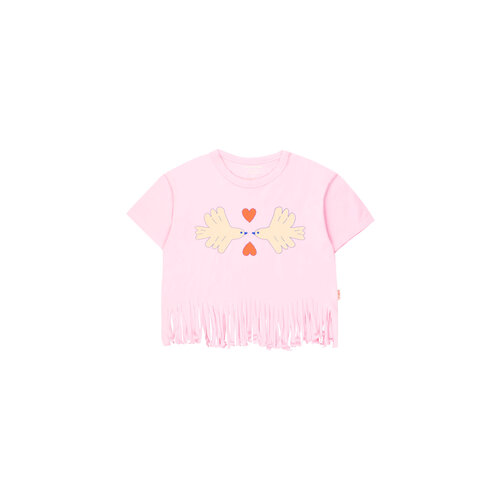 Tiny Cottons Tiny Cottons | Doves tee | Light Pink
