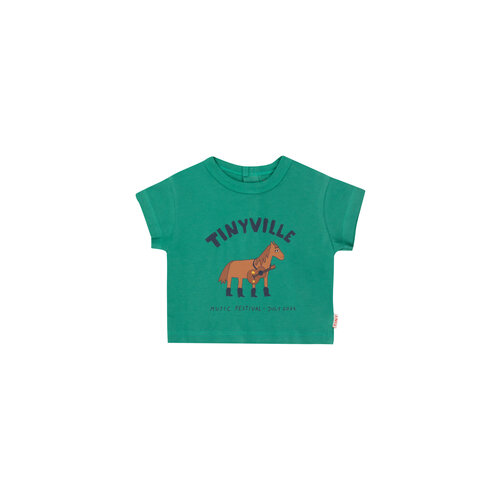 Tiny Cottons Tiny Cottons | Festival baby tee | Emerald