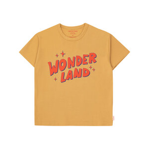 Tiny Cottons Tiny Cottons | Wonderland tee | Pale Orchre
