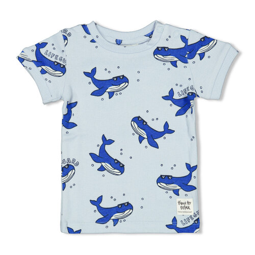 Feetje Feetje | Premium summer pyjama | Lenny Lifeguard (Walvis)