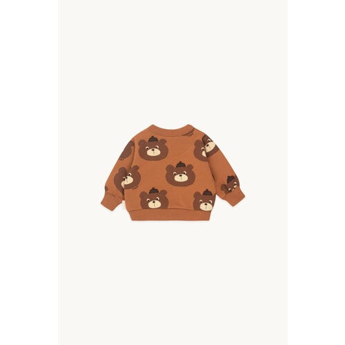 Tiny Cottons Tiny Cottons | Bears Brown baby sweater