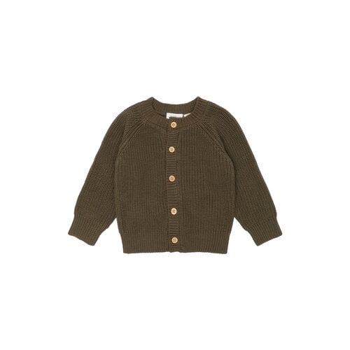 The New The New Siblings | Lino Knit Cardigan | Ivy Green