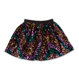 Petit Blush Petit Blush | Sequin Skirt | Multi Color