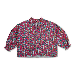 Petit Blush Petit Blush | Teddy Blouse | Yasmin Flower AOP