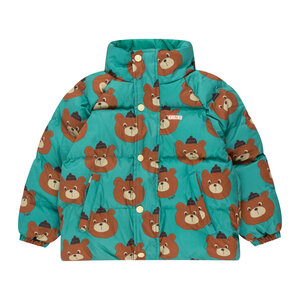 Tiny Cottons Tiny Cottons | Bears  padded jacket | Emerald