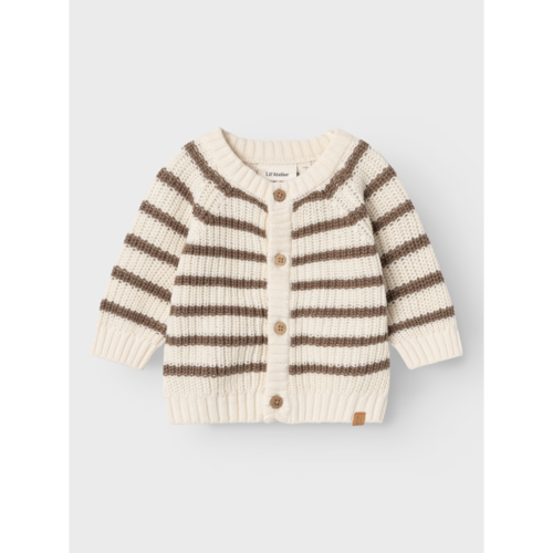 Lil' Atelier Lil' Atelier | Emlen baby knit caridgan stripe | Birch