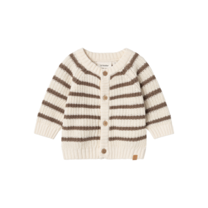 Lil' Atelier Lil' Atelier | Emlen baby knit caridgan stripe | Birch