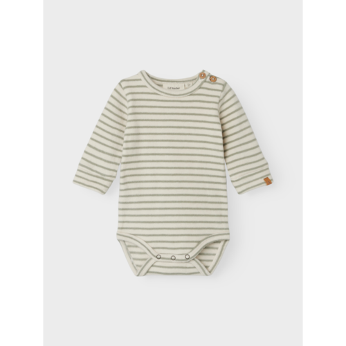 Lil' Atelier Lil' Atelier | Thoro slim body stripe | Birch Seagrass