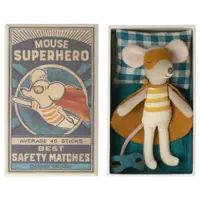 Maileg | Kleine broer | Super hero in luciferdoosje