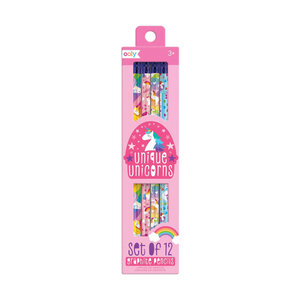 Ooly Ooly | Unicorns Graphite Pencils | Set van 12 potloden