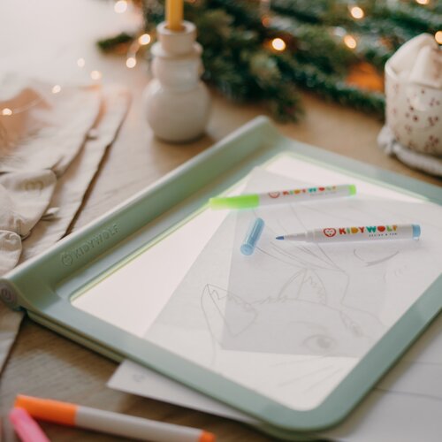 Kidywolf Kidywolf | KIDYDRAW-PRO mobiele en lichtgevende tablet