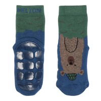 MP Denmark | 22222 Bear anti-slip socks | 4056 True Navy