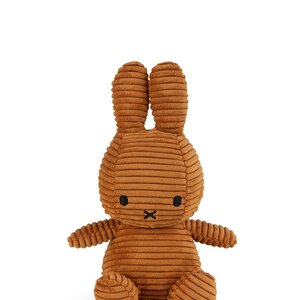 Bon Ton Toys Bon Ton Toys | Miffy ECO Corduroy 23 cm | Nijntje Cinnamon