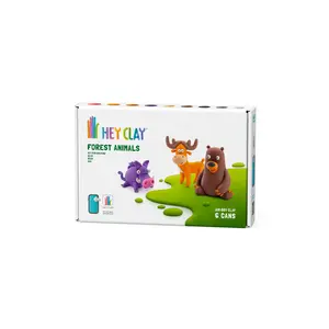 HeyClay HeyClay | klei set Animals | 6 cans Beer, Hert, Zwijn