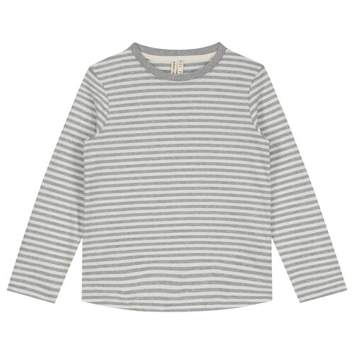 Gray Label Gray Label | Longsleeve Tee | Grey Melange / Off White Gray Label Gray Label | Longsleeve Tee | Grey Melange / Off White