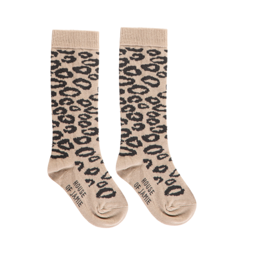 House of Jamie House of Jamie | Knee Socks | Caramel Leopard House of Jamie House of Jamie | Knee Socks | Caramel Leopard