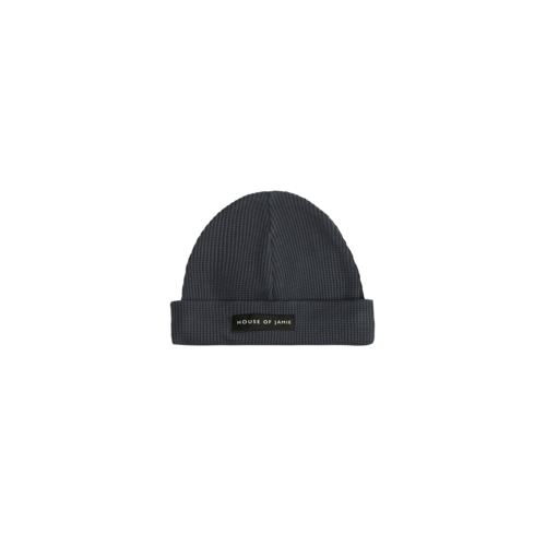 House of Jamie House of Jamie | Classic hat | Mutsje vintage blue waffle House of Jamie House of Jamie | Classic hat | Mutsje vintage blue waffle