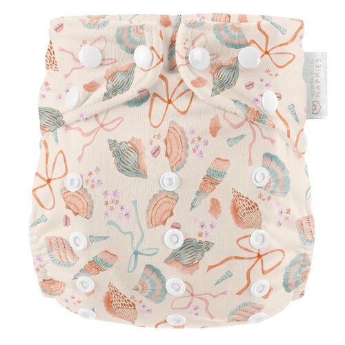 Modern Cloth Nappies Modern Cloth Nappies | Wasbare zwemluier Seashell Belle Modern Cloth Nappies Modern Cloth Nappies | Wasbare zwemluier Seashell Belle