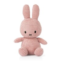 Bon Ton Toys | Miffy ECO Corduroy 23 cm | Nijntje Pink