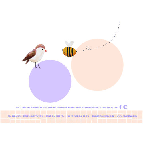 Bij en Mus Bij en Mus | Cadeaubon Bij en Mus Bij en Mus | Cadeaubon