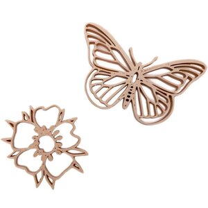 Grennn Grennn | Uitstekers Vlinder en Bloem Grennn Grennn | Uitstekers Vlinder en Bloem