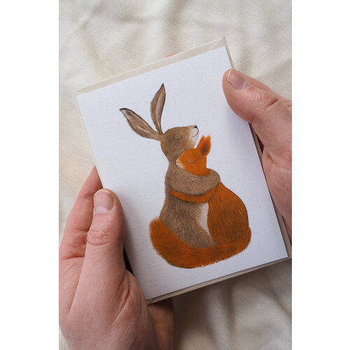 Getekenddoorzusje Getekenddoorzusje | Kaart | Cuddle met envelop Getekenddoorzusje Getekenddoorzusje | Kaart | Cuddle met envelop