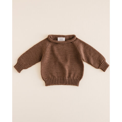 Hvid Hvid | Sweater Georgette | Mocha Hvid Hvid | Sweater Georgette | Mocha