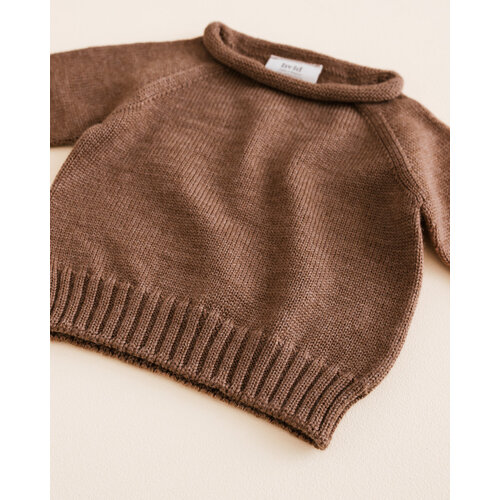 Hvid Hvid | Sweater Georgette | Mocha Hvid Hvid | Sweater Georgette | Mocha