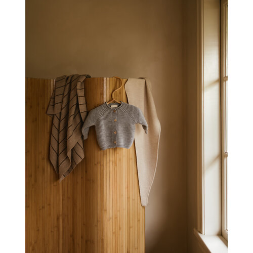 Hvid Hvid | Cardigan Inga | Grey Melange Hvid Hvid | Cardigan Inga | Grey Melange