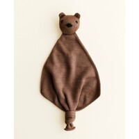 Hvid | Teddy Tokki | Wollen knuffeldoekje Mocha