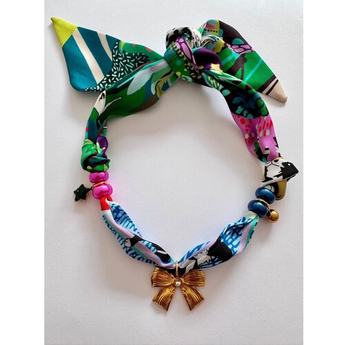 ByMelo ByMelo | Bandana Ketting Groen ByMelo ByMelo | Bandana Ketting Groen