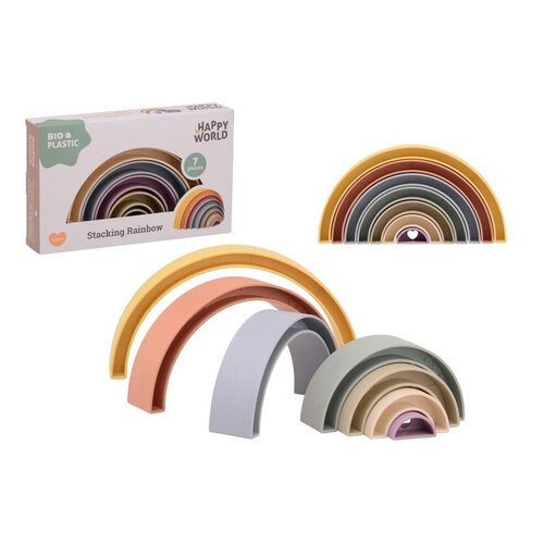 Happy World Happy World | Stapel Regenboog Happy World Happy World | Stapel Regenboog