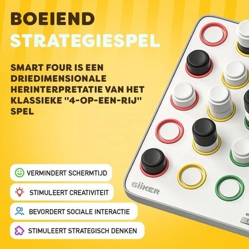 Giiker Giiker | Smart Four in a Row