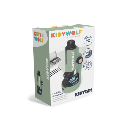 Kidywolf Kidywolf | Kidymicroscope Draagbare Microscoop | Groen Kidywolf Kidywolf | Kidymicroscope Draagbare Microscoop | Groen