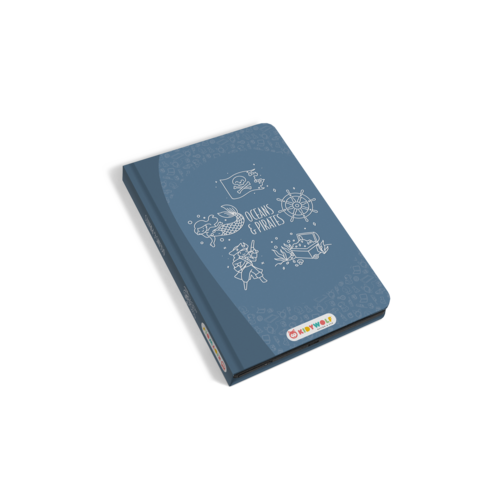 Kidywolf Kidywolf | Kidydraw Mini Tekentablet | Oceanen & Piraten Kidywolf Kidywolf | Kidydraw Mini Tekentablet | Oceanen & Piraten