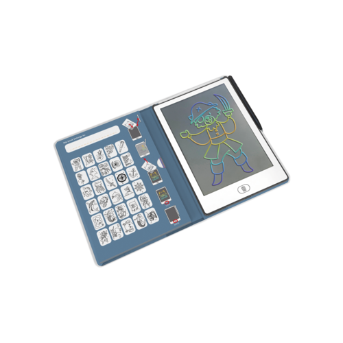 Kidywolf Kidywolf | Kidydraw Mini Tekentablet | Oceanen & Piraten Kidywolf Kidywolf | Kidydraw Mini Tekentablet | Oceanen & Piraten