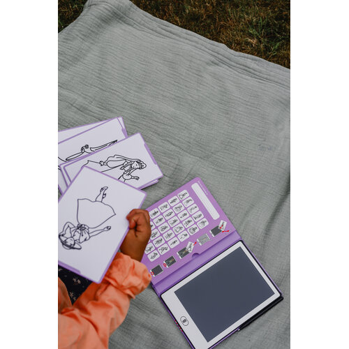 Kidywolf Kidywolf | Kidydraw Mini Tekentablet | Prinses Kidywolf Kidywolf | Kidydraw Mini Tekentablet | Prinses