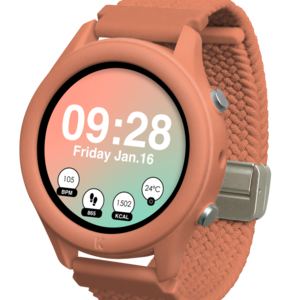 Kidywolf Kidywolf | K-WATCH Digitaal Horloge | Koraal Kidywolf Kidywolf | K-WATCH Digitaal Horloge | Koraal