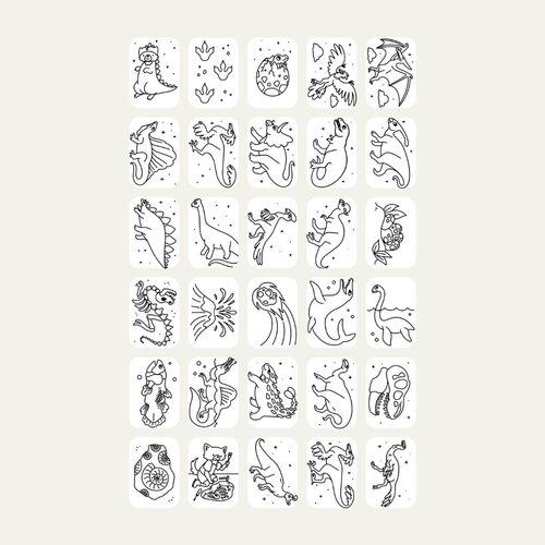 Kidywolf Kidywolf | Kidydraw Mini Navulling | Dinosaurussen & Sterrenstelsel Kidywolf Kidywolf | Kidydraw Mini Navulling | Dinosaurussen & Sterrenstelsel