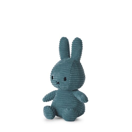 Bon Ton Toys Bon Ton Toys | Miffy ECO Corduroy 23 cm | Nijntje Aviator Blue Bon Ton Toys Bon Ton Toys | Miffy ECO Corduroy 23 cm | Nijntje Aviator Blue