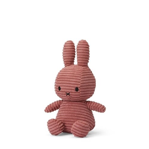 Bon Ton Toys Bon Ton Toys | Miffy ECO Corduroy 23 cm | Nijntje Dusty Rose
