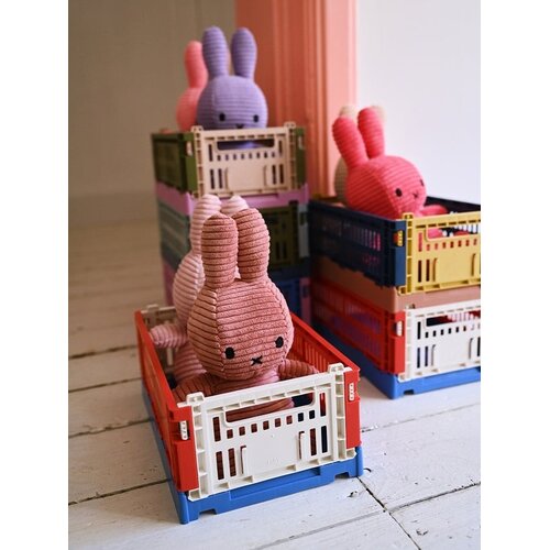 Bon Ton Toys Bon Ton Toys | Miffy ECO Corduroy 23 cm | Nijntje Dusty Rose