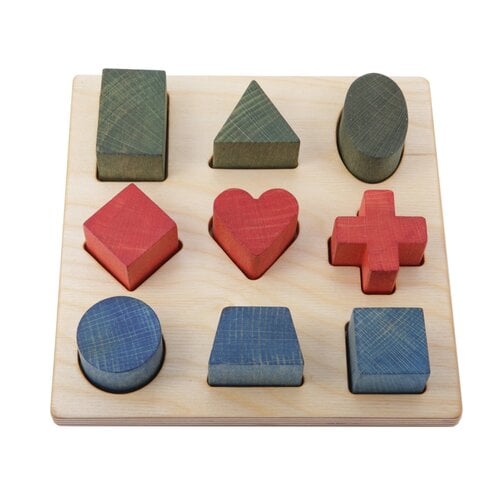 Wooden Story Wooden Story | Houten vormenpuzzel Regenboog Wooden Story Wooden Story | Houten vormenpuzzel Regenboog