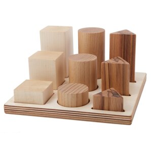 Wooden Story Wooden Story | Houten vormenbord  XL Naturel