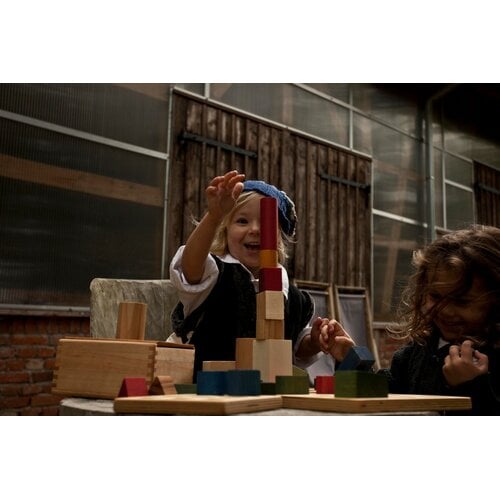 Wooden Story Wooden Story | Houten vormenstoof Regenboog Wooden Story Wooden Story | Houten vormenstoof Regenboog