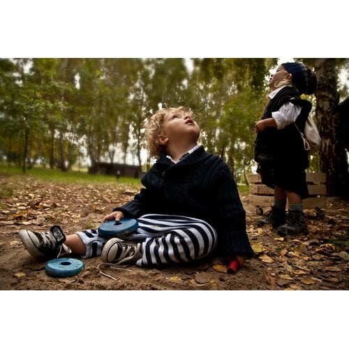 Wooden Story Wooden Story | Houten stapeltoren rond Regenboog Wooden Story Wooden Story | Houten stapeltoren rond Regenboog