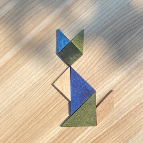 Wooden Story Wooden Story | Houten tangram Cold